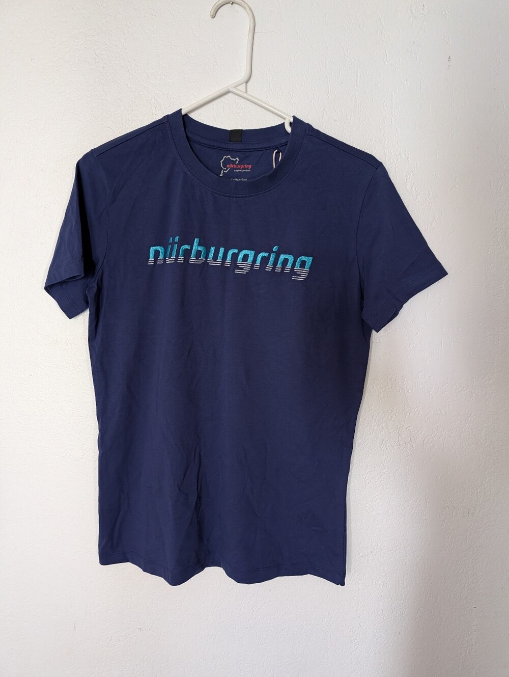 Nurburgring Ladies Attraction Blue Fan Collection Race Track T Shirt Size Xs